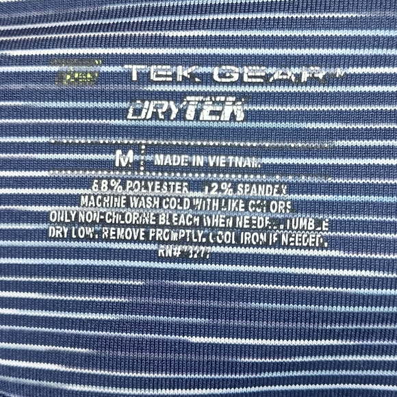 Tek Gear Blue/White Leggings Size Medium - Picture 4 of 4